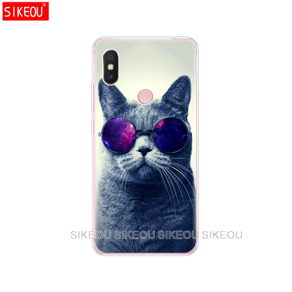 Силиконовый чехол для телефона Xiaomi Redmi S2 Y2 задняя крышка Hongmi Защитный Мягкий из