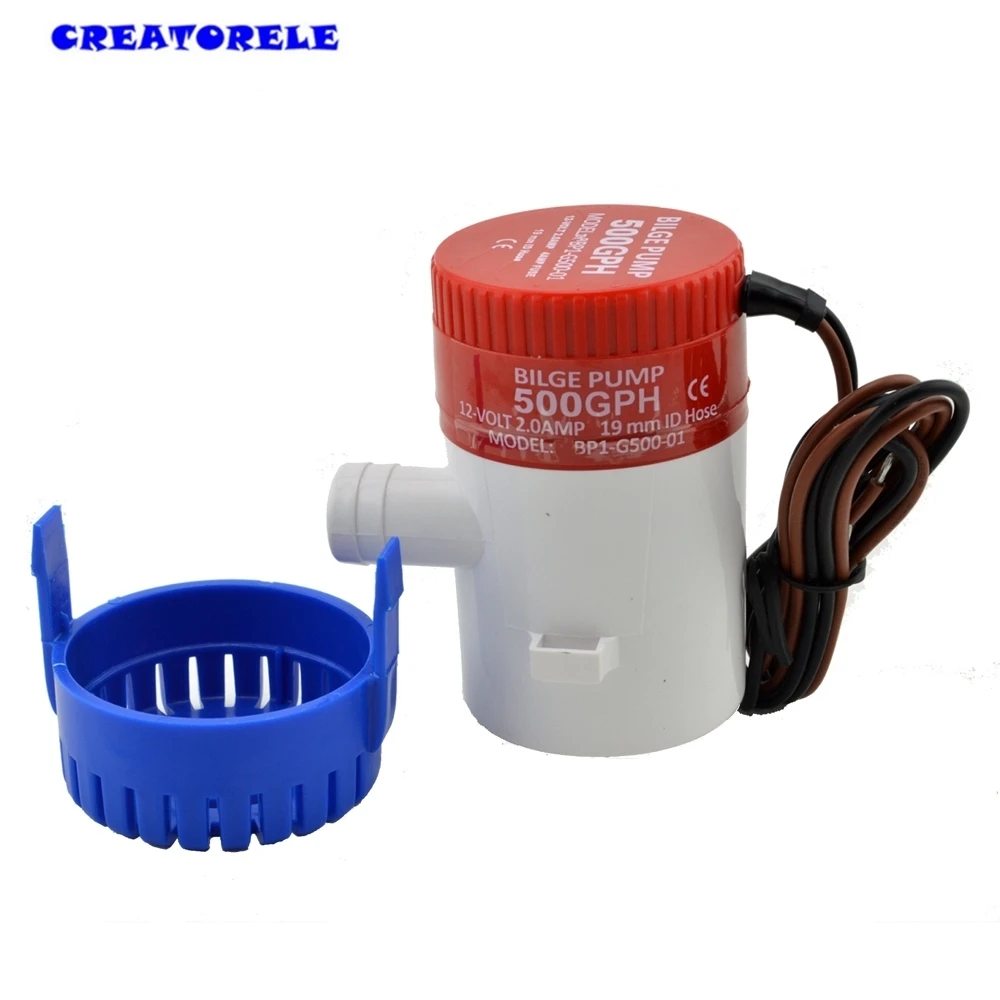 500GPH 24В автомобильные насосы погружной морской водяной насос оборудование для RV