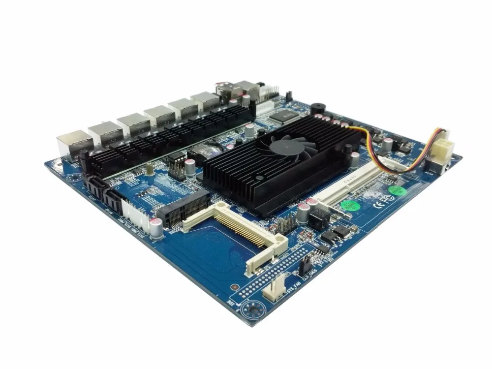 HCiPC M503 2 материнская плата D525 6LAN ITX Multi LAN брандмауэр роутер система брандмауэра