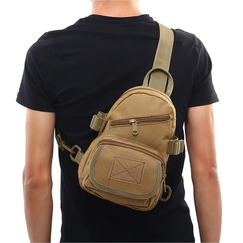 

Tactical Cross body Backpack Outdoor Military Army Chest Pack Messenger Shoulder Bag Hunting Camping Hiking Climbing Bags
