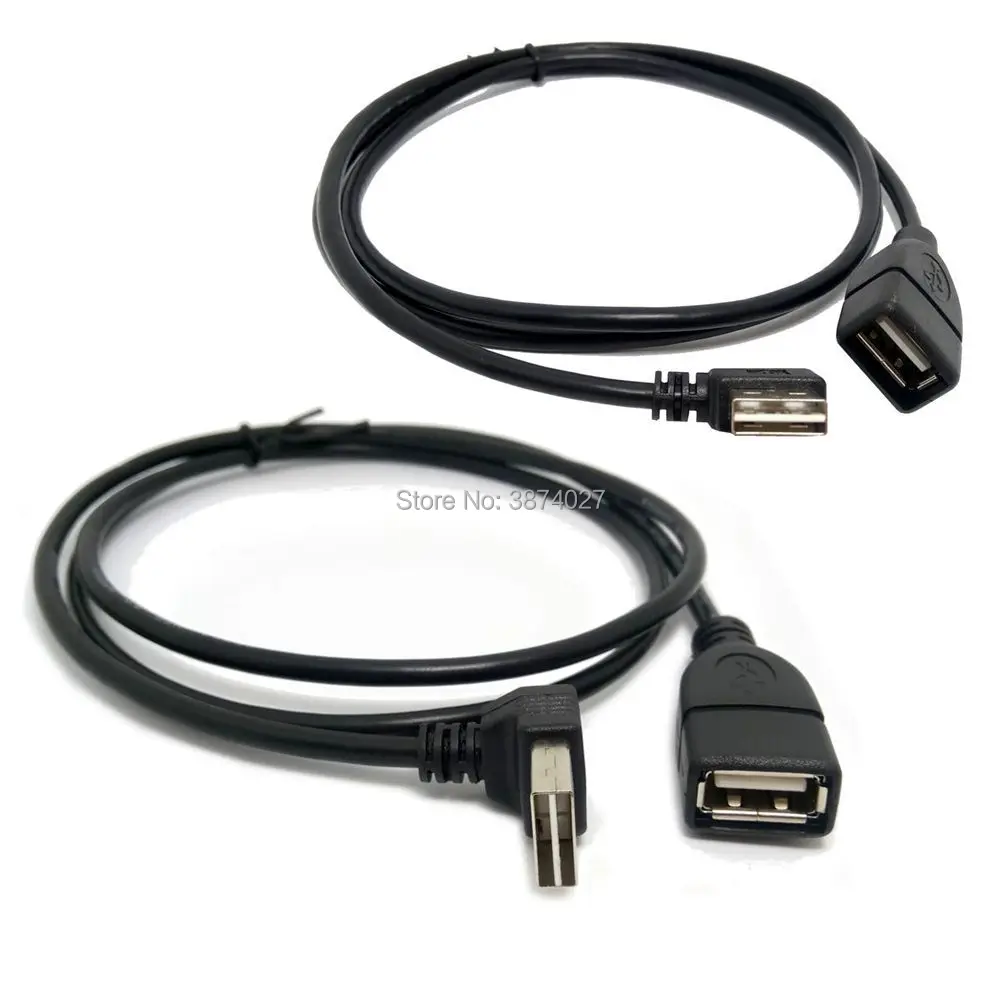 Двусторонний дизайн USB 2 0 90 градусов вверх и вниз влево вправо Угловой Мужской