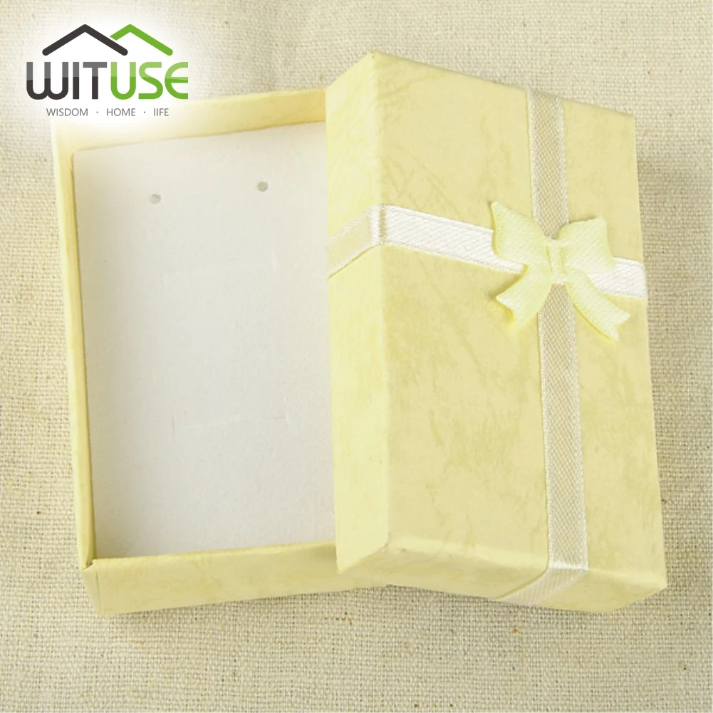 8X5CM ES4557 8X5X2,5 см/4X4X3 см коробка для ювелирных изделий Разноцветные серьги ожерелье кольца Подарочная коробка высокое качество бумажная упаковка ювелирных изделий и дисплей - Цвет: 8X5CM ES4557