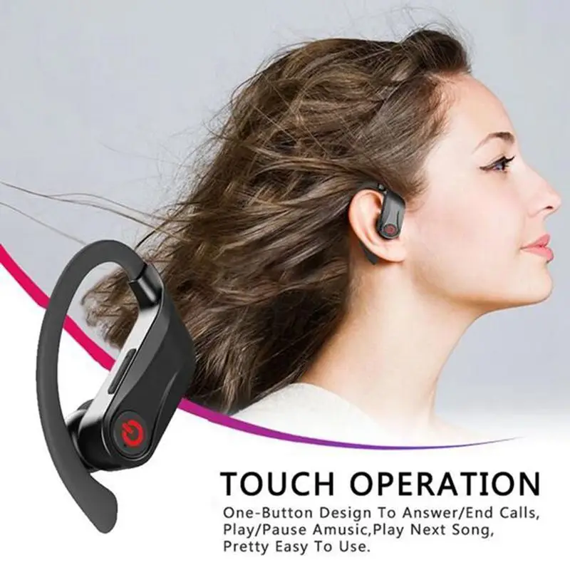 Для HBQ Q62 Powerbeats Pro TWS Bluetooth 5,0 наушники стерео беспроводные наушники Водонепроницаемая гарнитура с зарядным устройством наушники