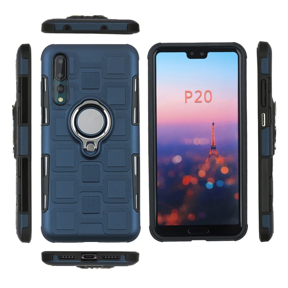 Магнитный автомобильный чехол для телефона Huawei P20 lite Pro Honor 10 360 полностью