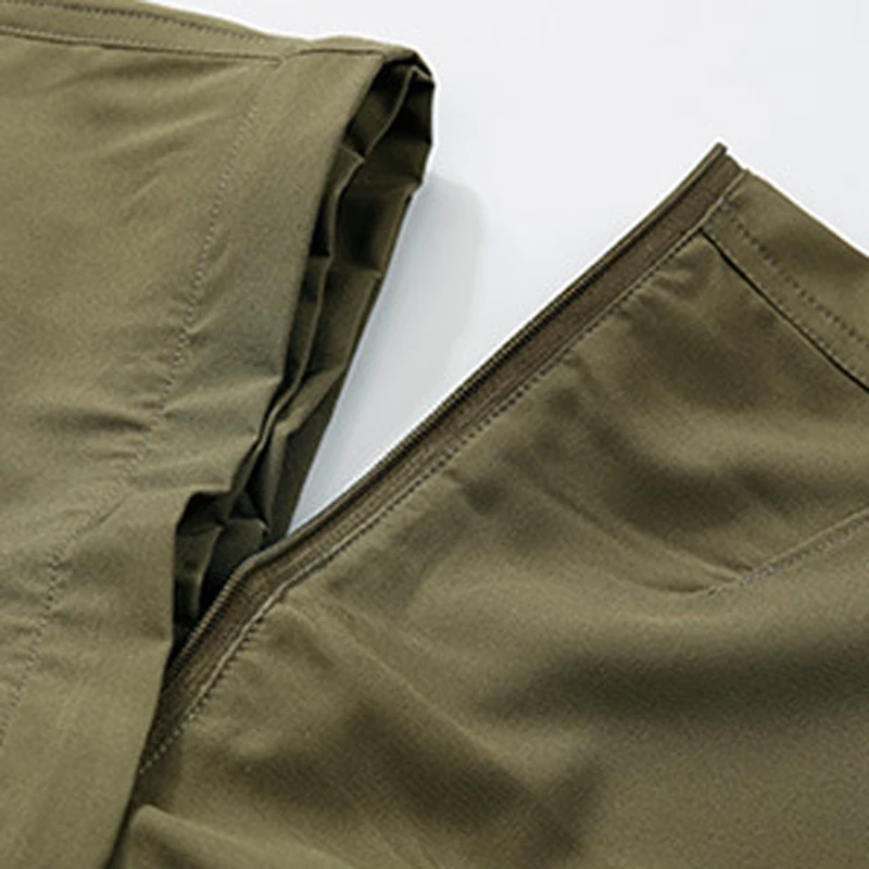 Съемный Штаны для прогулки женщин быстросохнущая летние дышащие походы кемпинг