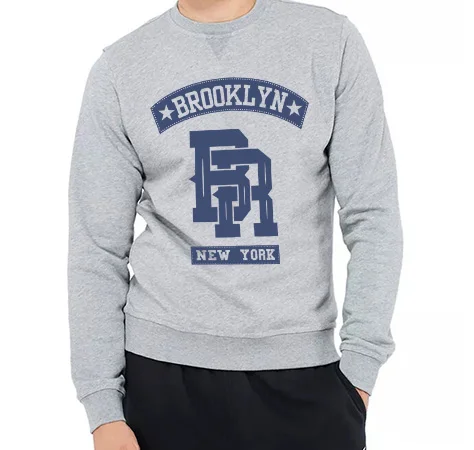 Мужская джинсовая Толстовка с длинным рукавом в западном стиле|men sweatshirt|billionaire