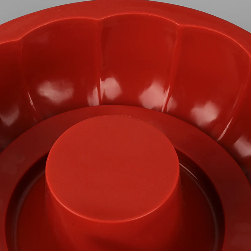 Круглый венок силиконовая форма для выпечки торта мусса десерта коричневого