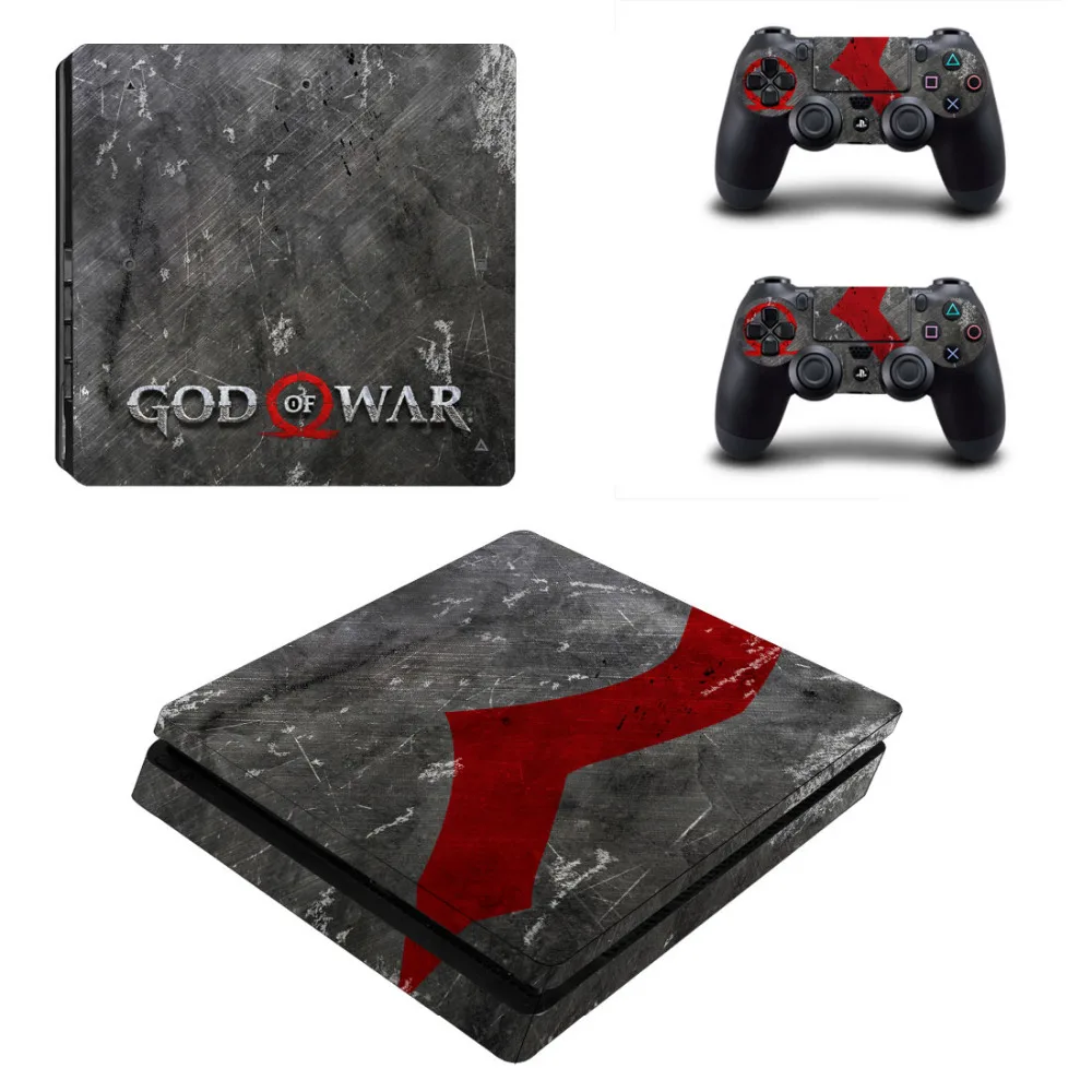 Для версии бога войны PS4 тонкая кожа Стикеры для Sony Игровые приставки 4 консоли и 2