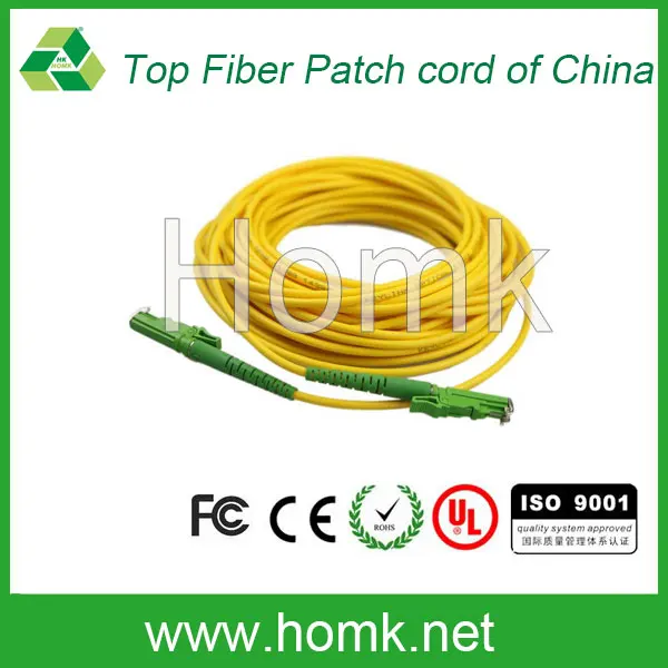 Сервис превосходство E2000 волоконно оптический патч корд оптического волокна
