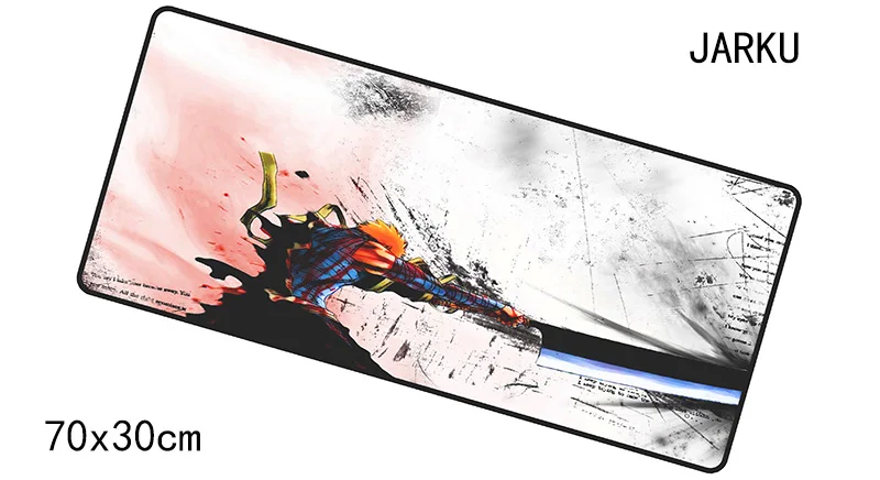 BLEACH Коврик для мыши лучший 700x300x3 мм игровой коврик для мыши геймер Коврик для мыши высокое качество коврик клавиатура компьютерная мышь ноутбук игровые коврики - Цвет: Size700x300x3mm
