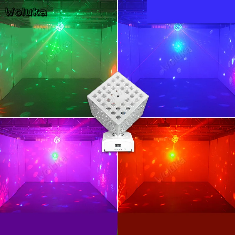 Магический шар светодиодный луч видео диско светильник вечерние лазерный DJ ing