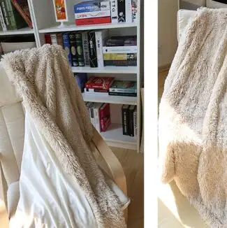 beige 180*130 см одеяло из искусственного меха для новорожденных реквизит для фотосъемки и студийный фон для фотосъемки новорожденных флисовый реквизит для фотосъемки - Цвет: beige