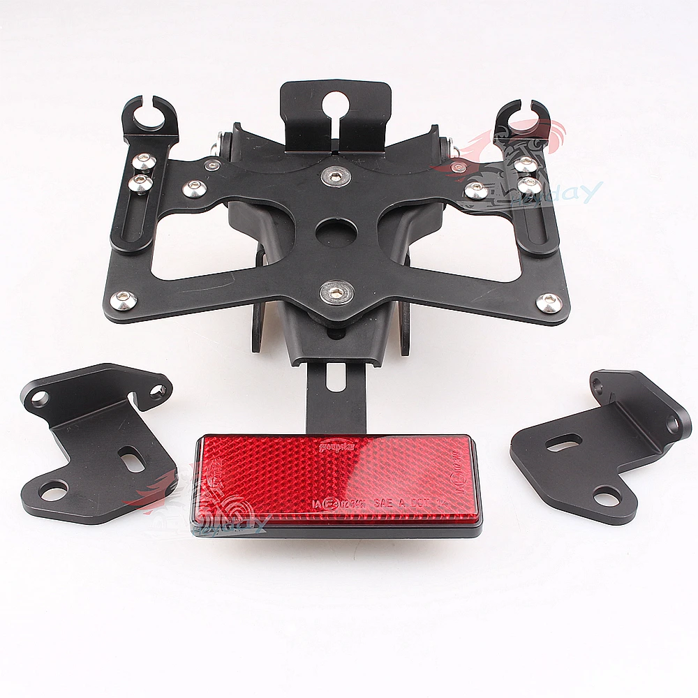 

Motorcycle Adjustable Fender Eliminator Registration Plate Bracket License Plate Holder For KAWASAKI Z250 Z300 NINJA 250R/300R