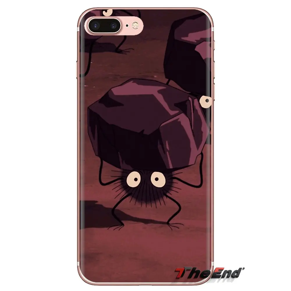 TPU Transparent Covers For Samsung Galaxy S3 S4 S5 Mini S6 S7 Edge S8 S9 S10 Plus Note 3 4 5 8 9 Hot Sale soot sprites &amp no face |