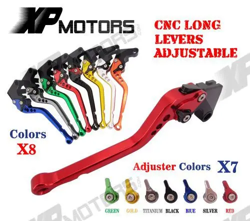 

For Honda CB919 Hornet 900 2002-2007 CNC Long Adjustable Brake Clutch Levers