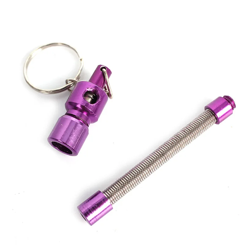 Модные трубы для ключей ямайская Весенняя подвеска съемная металлическая трубка