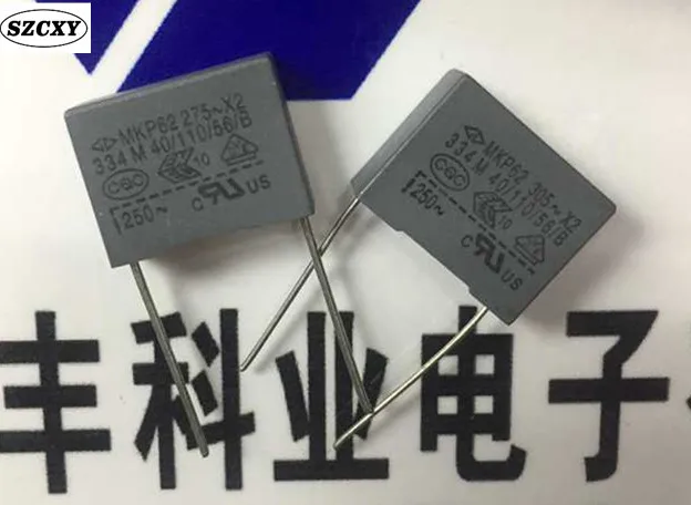 Новинка 20 шт. MKP62 305V 334K 0 33 мкФ 330NF X2 Защитная емкость P15MM|capacitive| |