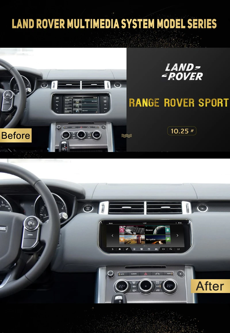 NVTECH мультимедийная навигация gps для Ranger Rover Sport Bluetooth Android 7,1 радио приборная панель dvd-плеер 10,2" 2013