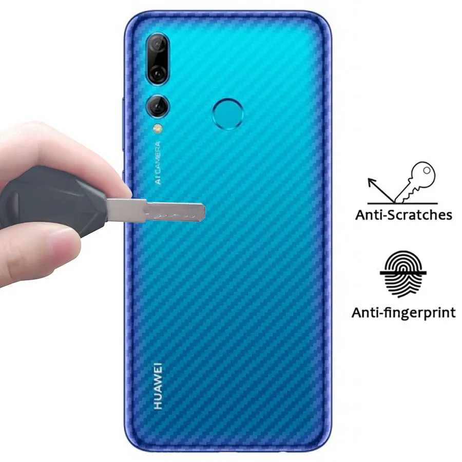 3D задняя защитная пленка из углеродного волокна для Huawei P30 Pro Lite P Smart Plus 2019 (не