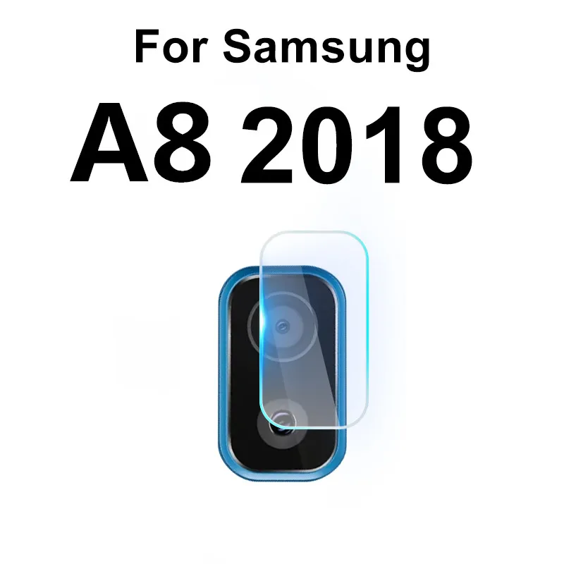 A8 2018 2 шт. Камера объектив из закаленного Стекло протектор для samsung Galaxy A10 A20 A30 A40 A50 A60 A70 M30 M20 S10E S10 плюс A7 с уровнем твердости 9H Стекло - Цвет: A8 2018
