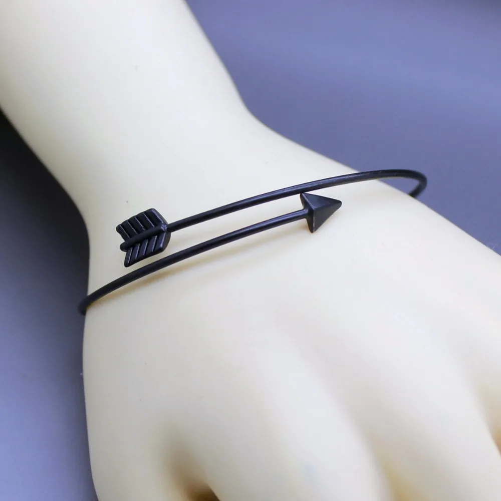 SMJEL новый аксессуар ювелирные изделия стрела мужчины манжета браслет