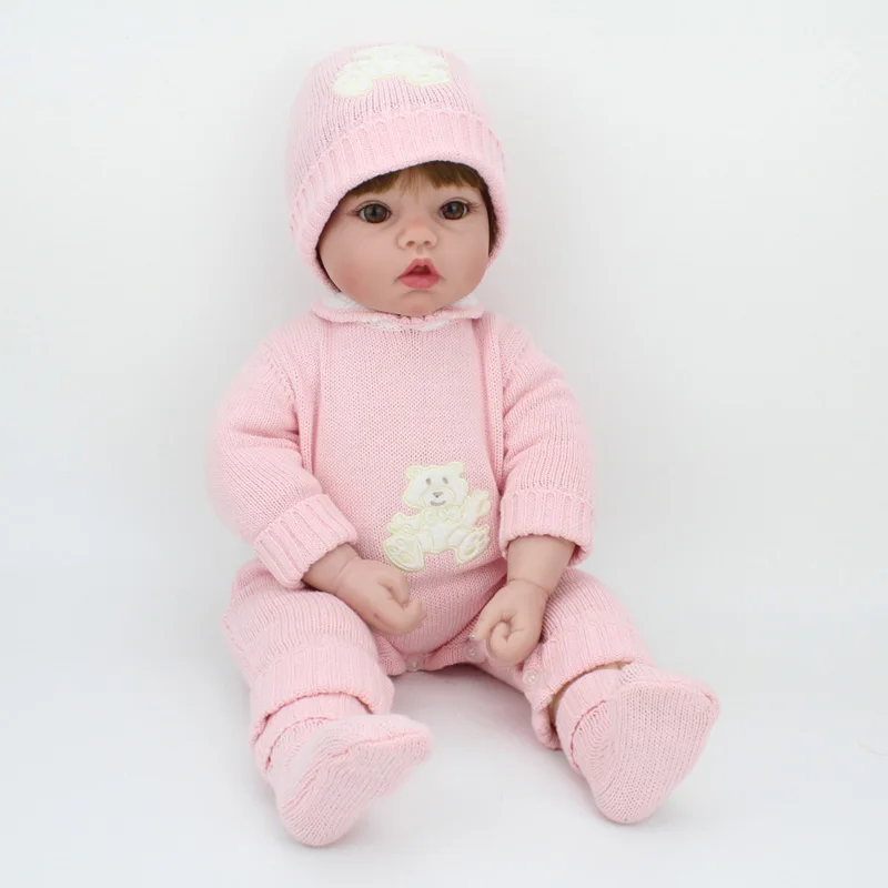 Силиконовые реалистичные куклы Новорожденные 20 дюймов 50 см|reborn baby doll|silicone reborn
