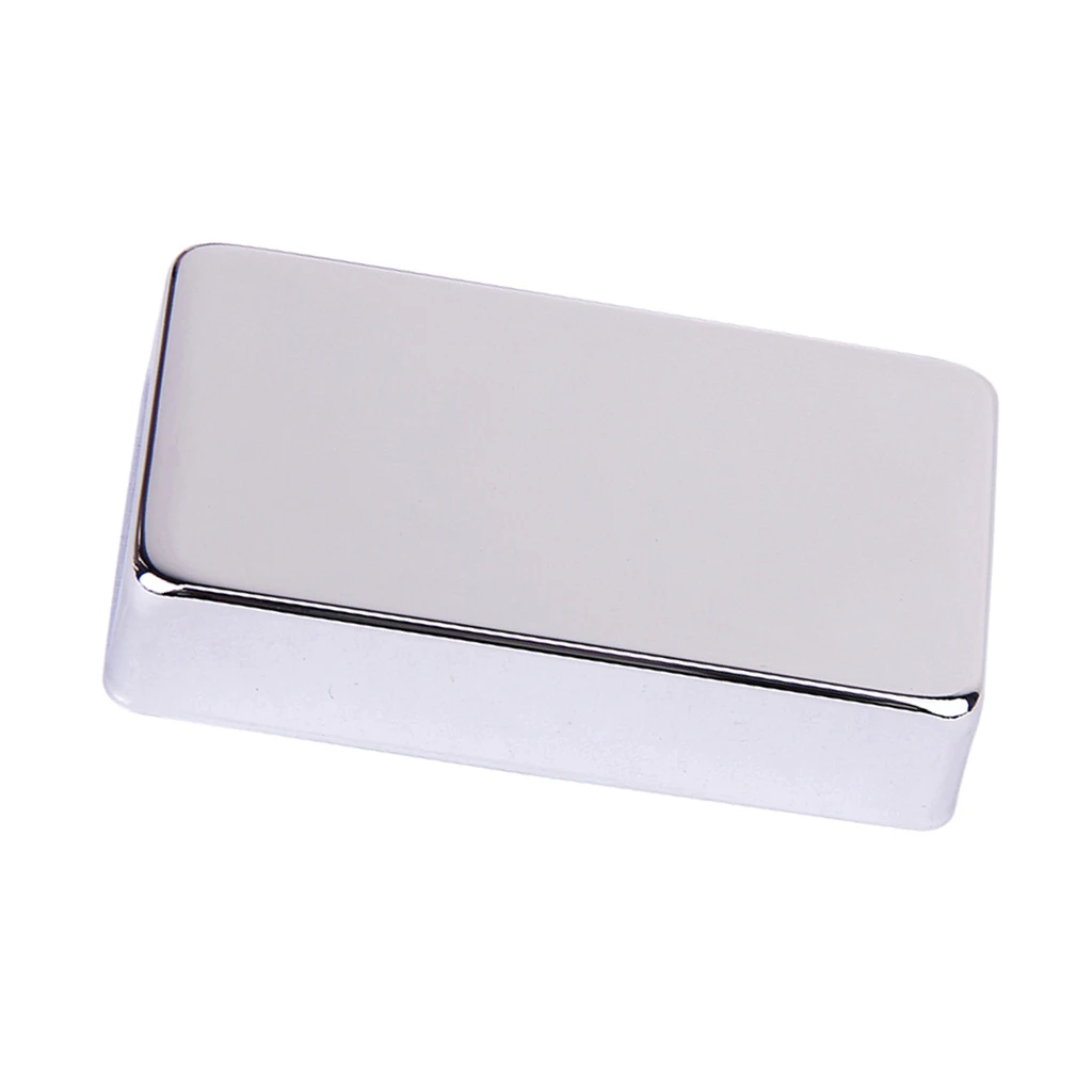 Металлический пустой чехол для гитары Humbucker хромированный аксессуар подходит