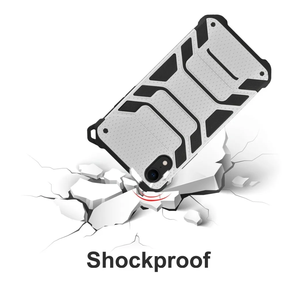 Защитный чехол HAWEEL для iPhone XS/XR противоударный из поликарбоната и ТПУ Броня