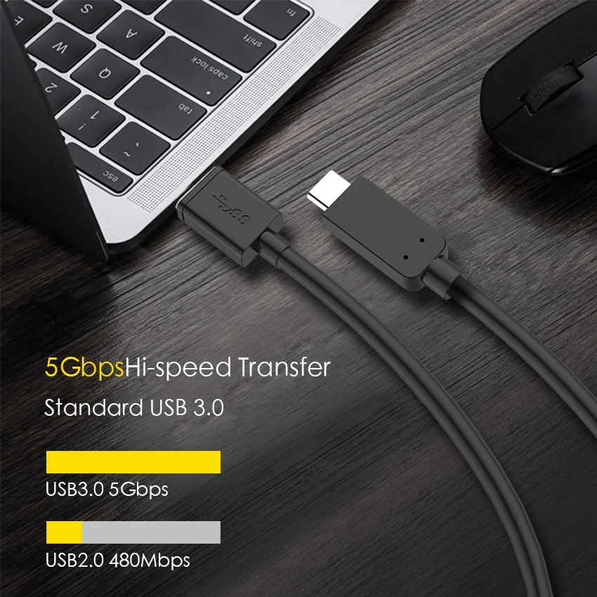 Кабель JianHan USB 3 0 типа C 5 Гбит/с быстрое зарядное устройство Кабели Type для Xiaomi 4C Mi5