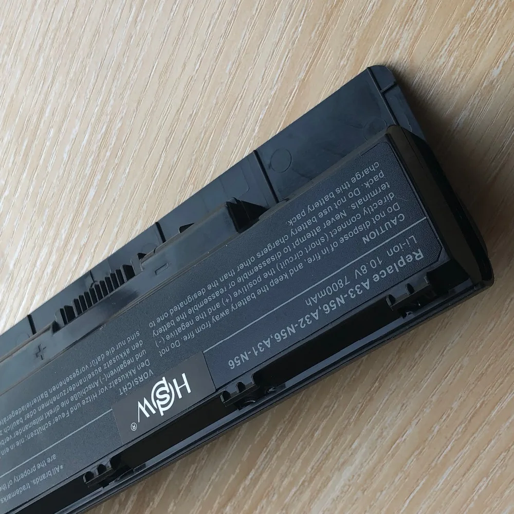 7800 мАч 9 ячеек Батарея A31-N56 A32-N56 A33-N56 для Asus N56 N56D N56D N56DY N56J N56JK N56VM N56VV N56VZ N56JN N56JR N56V N56VB