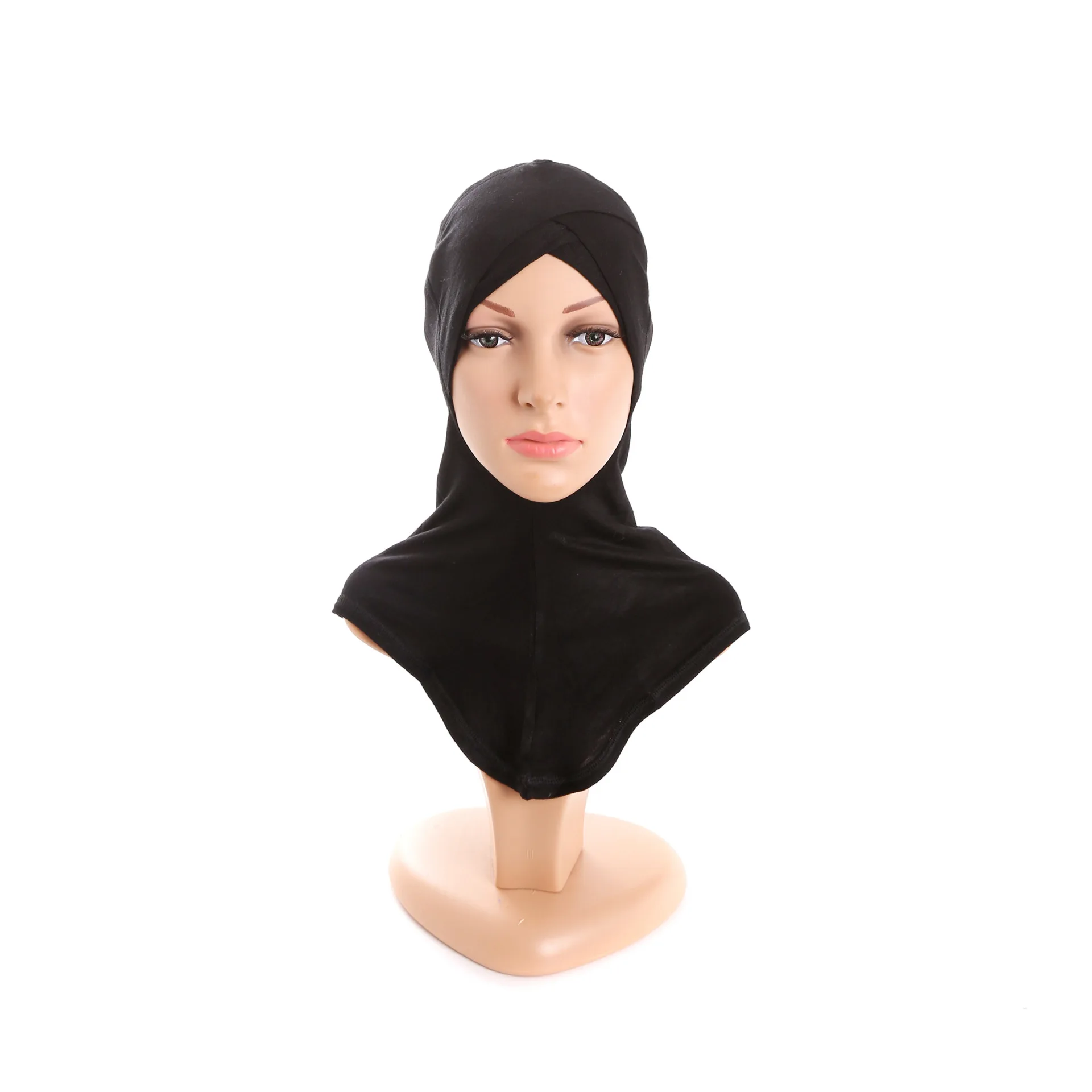 Women Hijab Muslim Head Covering Pure Color Folding Scarf Modal Summer Plain Soft Female Wrap 40*25cm |