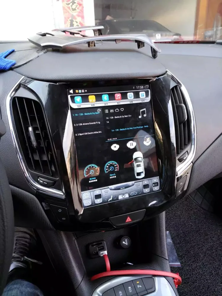 10 4 дюймов Tesla экран Android автомобильный мультимедийный плеер с 3G 4G WIFI GPS радио для