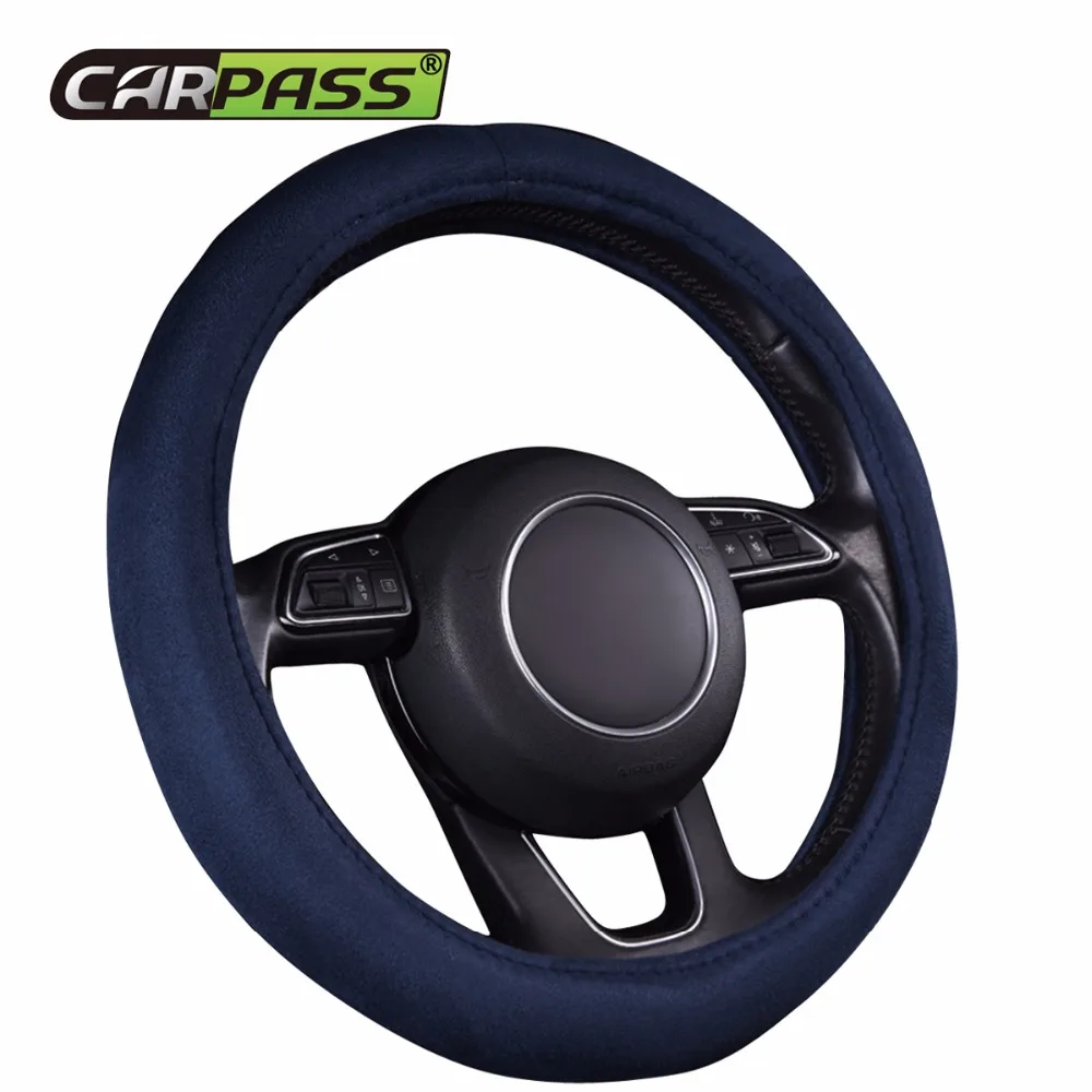 Удобные аксессуары Car pass цвет черный серый синий|car steering wheel cover|steering coverwheel cover |