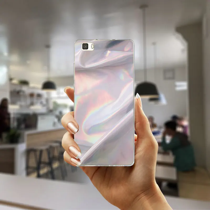 Soft TPU Silicon Phone Cases Cover for Huawei P8 P9 P10 Lite Mate 10 Pro Y5 Y6 Y3 II Y7 Honor 6X 7X 9 Popular Holographic | Мобильные