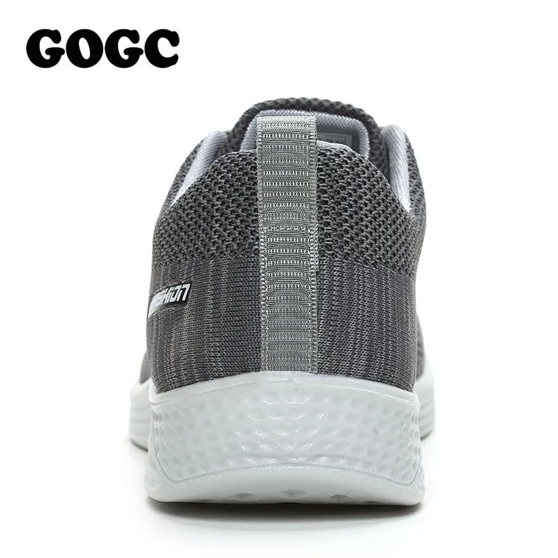 GOGC summer men casual shoes vulcanize Shoes black Sports Sneakers slip on for man brand canvas shoelaces loafers G336 |