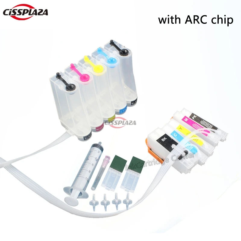 CISSPLAZA пустая чернильная система CISS CIS совместимая с epson expressions XP520 XP600 XP610 XP620 XP700 XP800