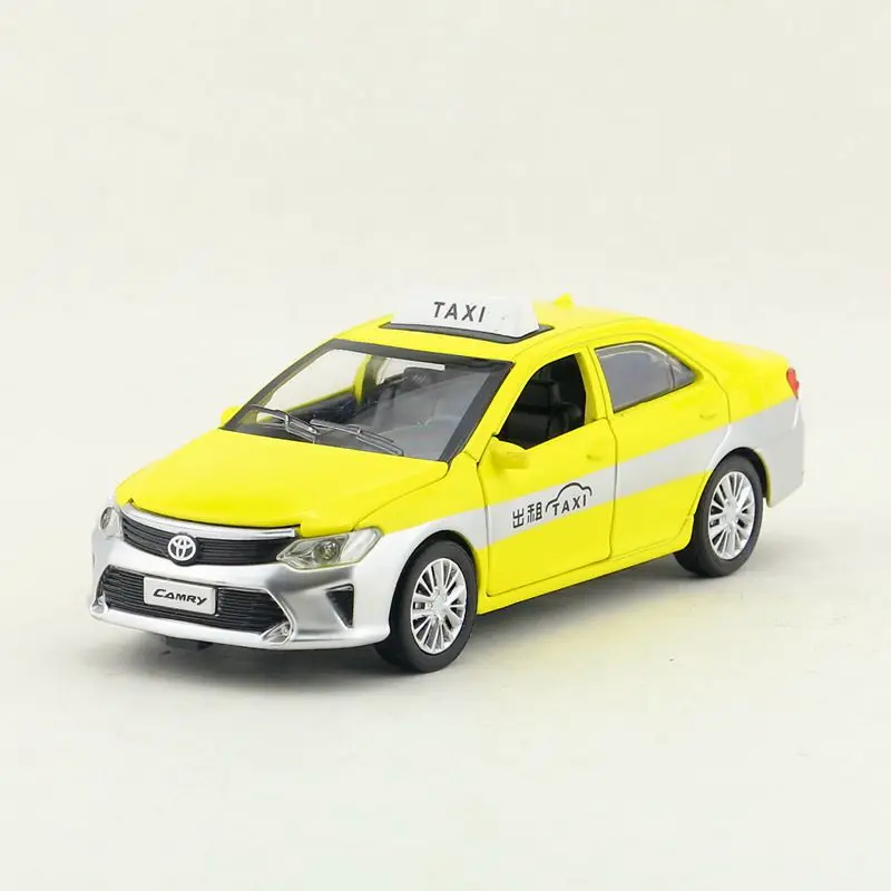 Масштаб 1:32/модель игрушечного автомобиля под давлением/автомобиль TOYOTA Taxi/звук и