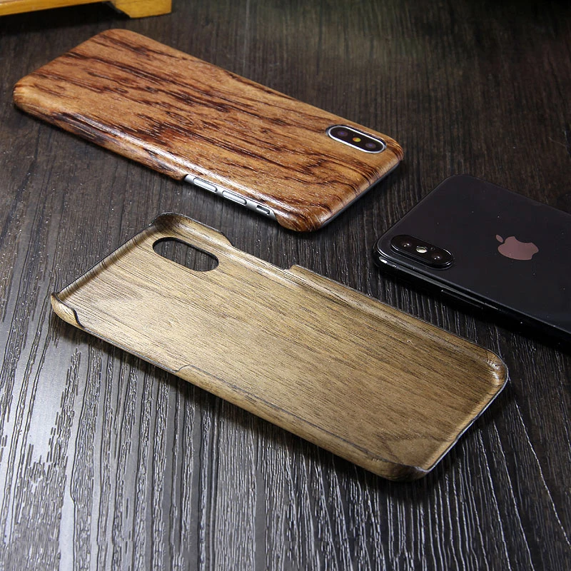 Showkoo чехол для телефона iPhone 7 8 Plus X XS XSMax XR 6 S плюс ультра тонкий деревянный задний