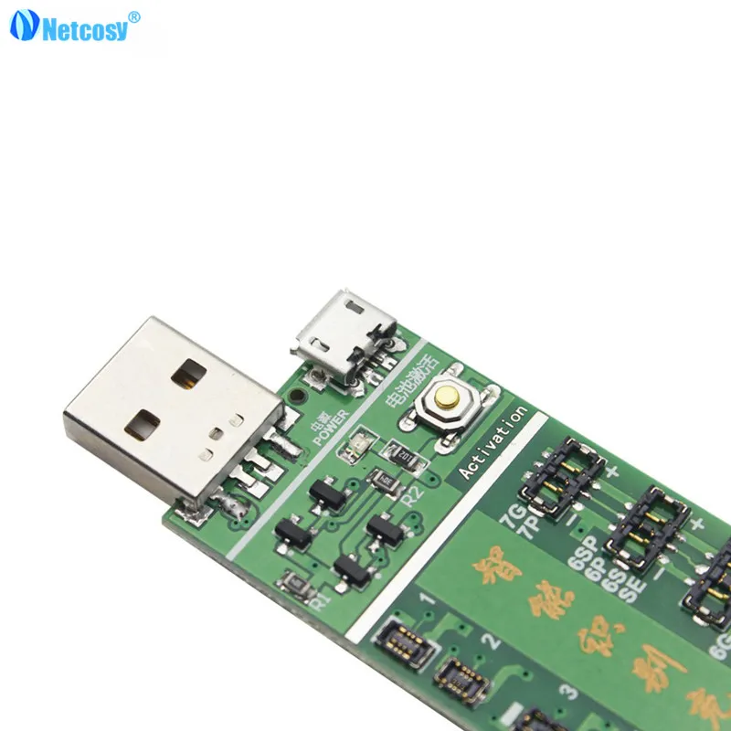 Профессиональная плата для зарядки аккумулятора Netcosy с кабелем Micro USB тестер цепи