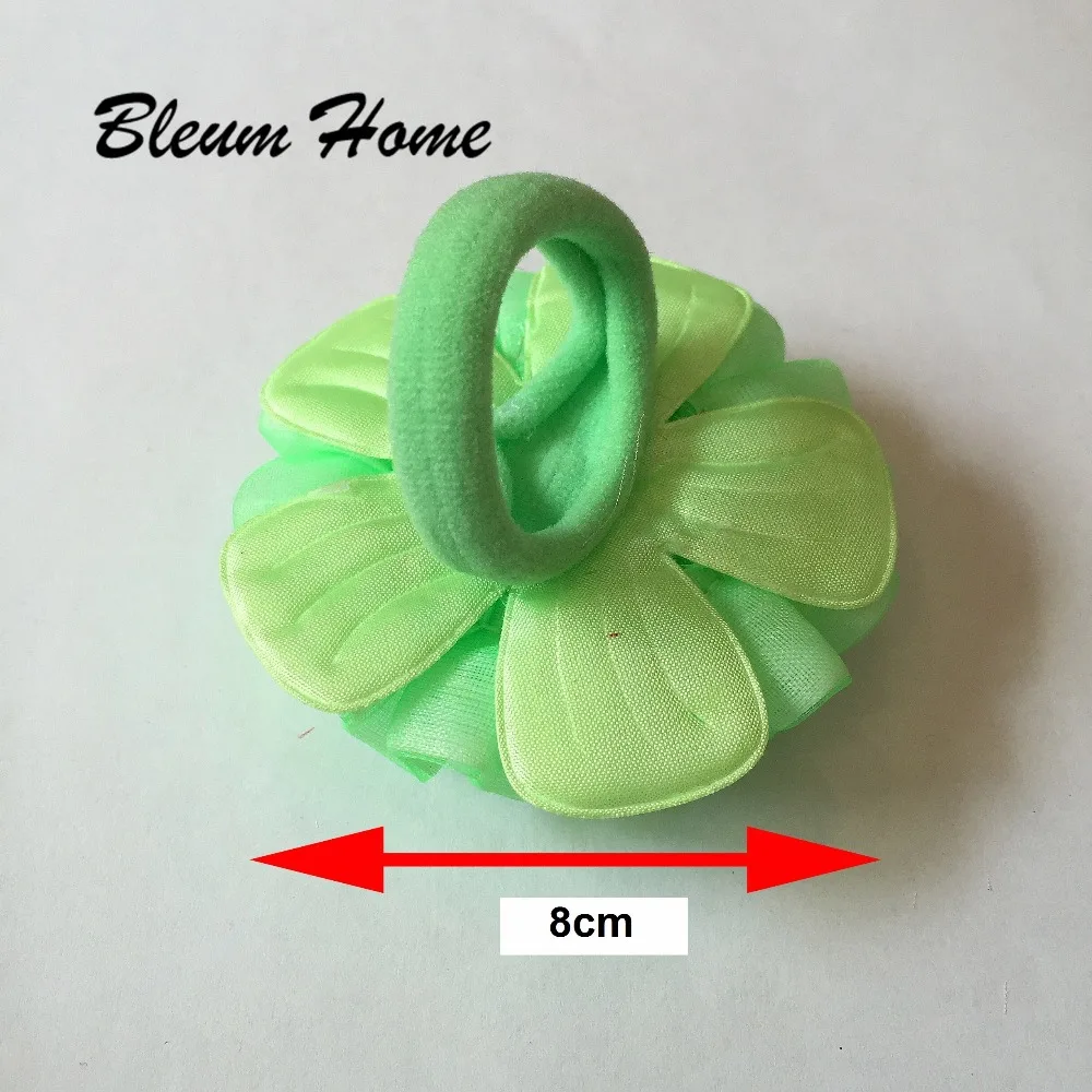 Bleum Home 2 шт. подарок для девочек красивые резинки волос с золотистыми цветами