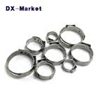 22,4 мм-41 мм, одиночные зажимы для ушей из нержавеющей стали 304, Зажимная лента, регулируемые трубчатые зажимы из ПВХ, C014