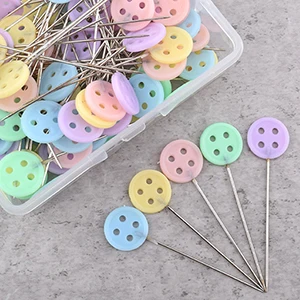 D 100PCS Chainho, 1 коробка/упаковка, доступно 5 форм, цветные, локализация прямые булавки для квилтинга и шитья рукоделие и швейные булавки, ND004 - Цвет: D 100PCS