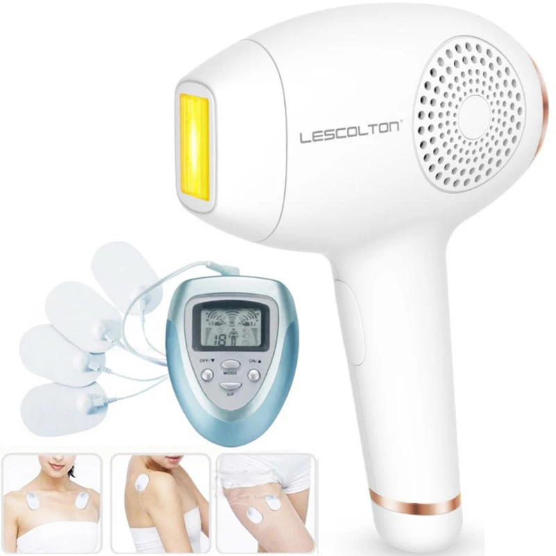 Lescolton IPL эпилятор, постоянное лазерное удаление волос с ЖК-дисплеем, лазерный триммер для бикини, фотоэпилятор - Цвет: Type 5