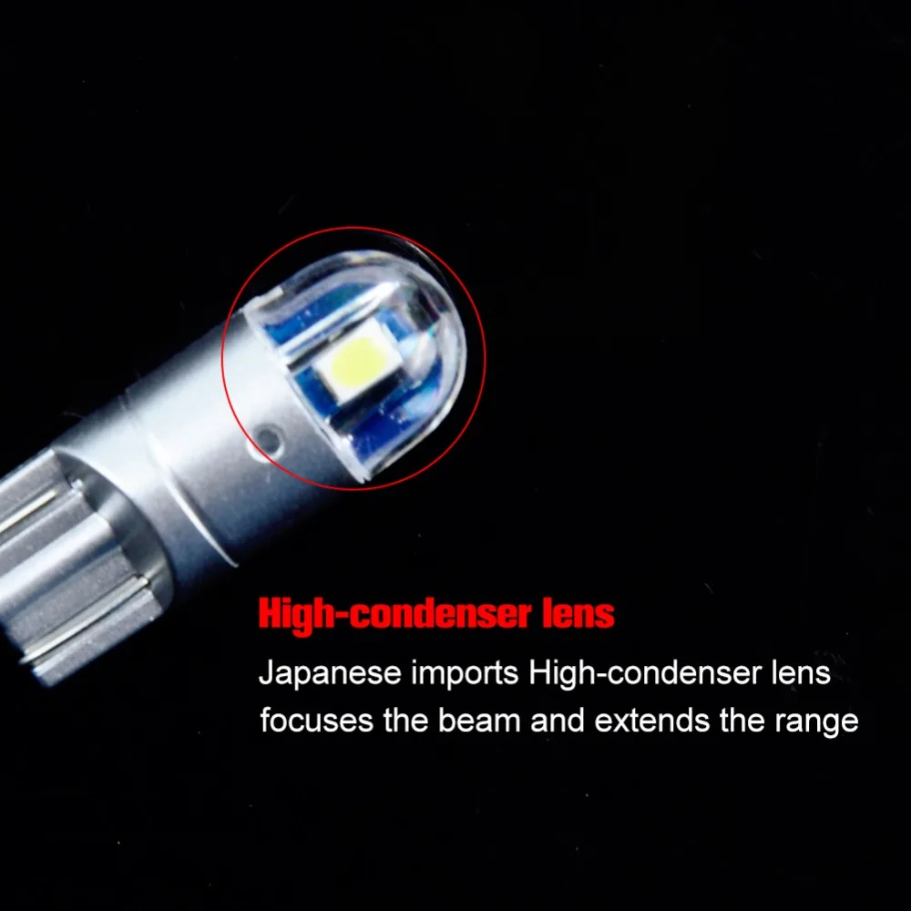2 шт. W5W T10 светодиодный авто лампа 3030 SMD COB Автомобильные аксессуары 12V зазор