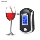 Цифровой мини-алкогольный тестер с ЖК-экраном, алкогольное устройство для обнаружения алкоголя, алкотестер, как при движении
