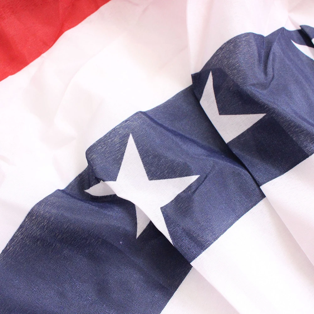 2019 Новинка США Плиссированные веер флаг Американский патриотический плетение со