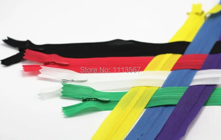 100 шт. оптовая продажа разноцветных невидимых нейлоновых фотоламп 55 см Z43|zipper