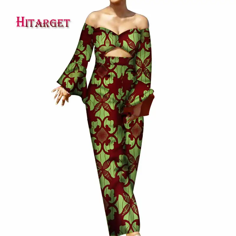 Женский комбинезон с принтом в африканском стиле летний сексуальный без рукавов