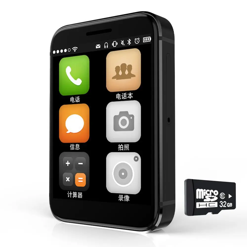 black add 32 GB TF Новые смарт-часы с поддержкой sim-карты TF для вождения MTK2502 прямоугольник 2,2 дюймов цветной большой экран мини автомобильный видеозапись - Цвет: black add 32 GB TF