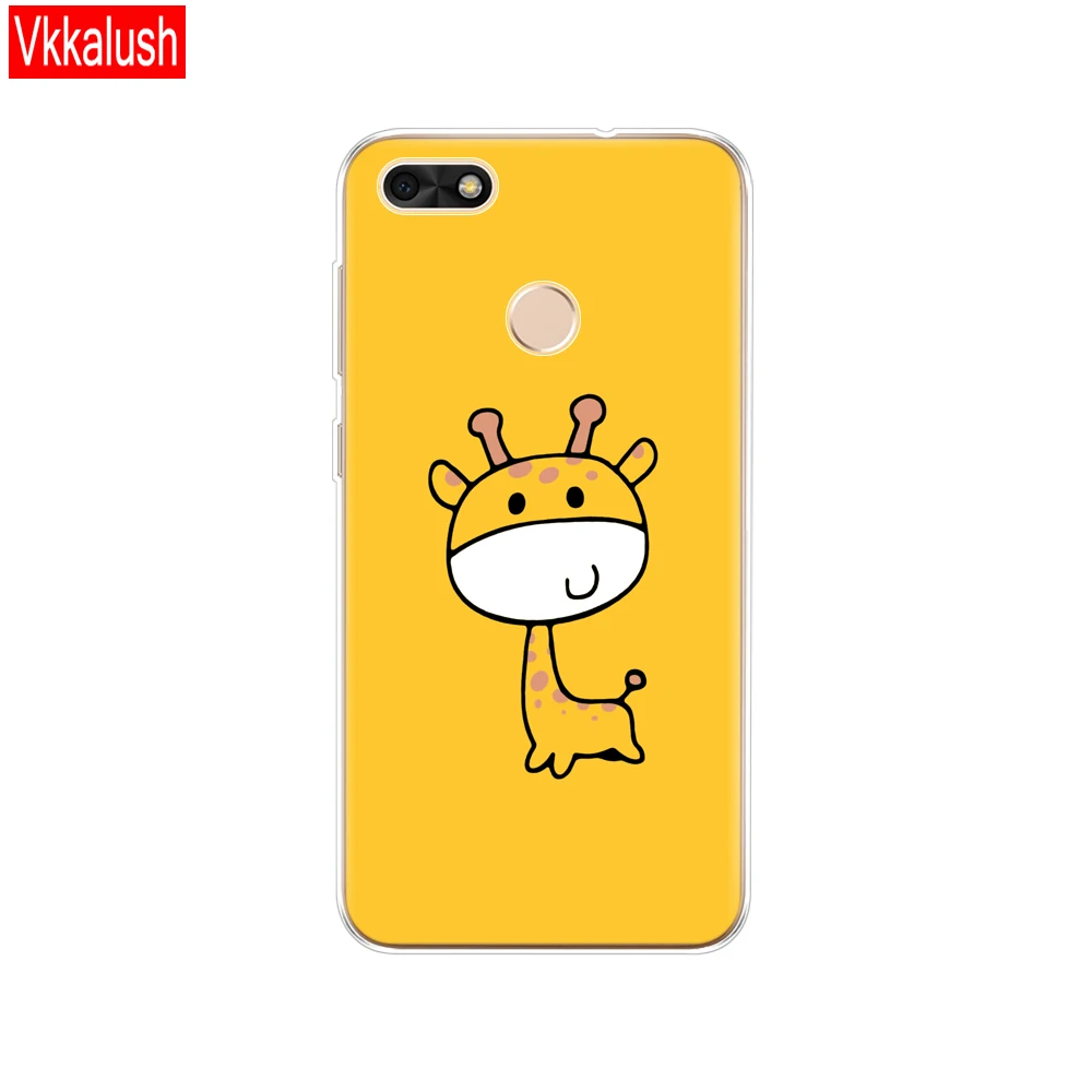 11055 Силиконовый чехол 5," huawei P9 Lite Mini, мягкий чехол из ТПУ huawei NOVA Lite, SLA-L22, задняя крышка huawei Y6 Pro, чехол - Цвет: 11055